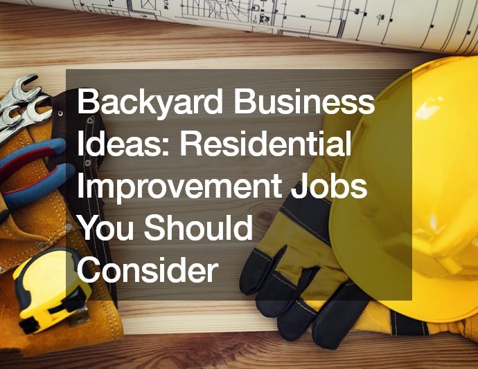 backyard business ideas